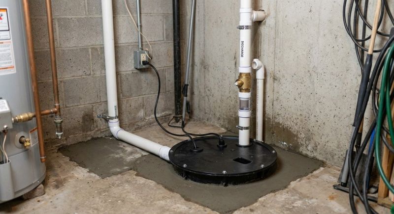 Drainage Pump Installation in Manchester, NH
